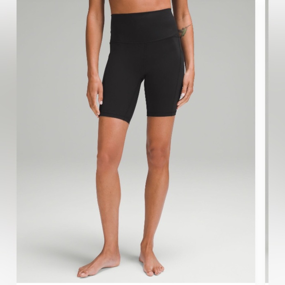 lululemon Align high-rise 8” shorts with pockets size 0